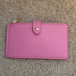 Pink RFID wallet